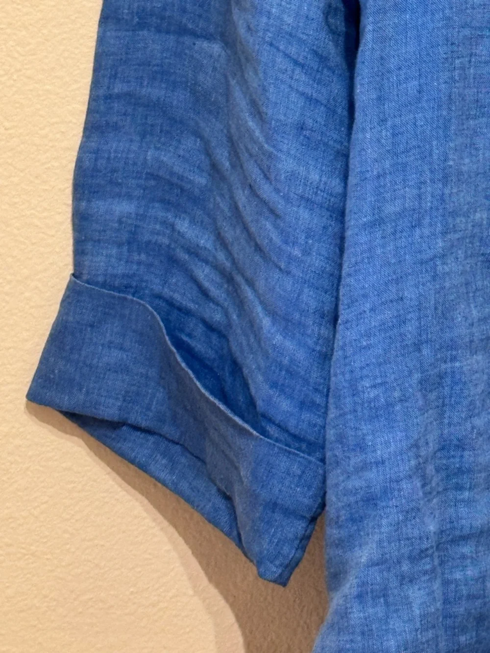 J. Jill - Pure Jill - Linen Button-Front Tunic Women’s Plus Size 3x - Picture 3 of 9